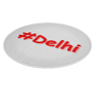 Planche À Découper "#Delhi" Joli Design. Commandez dès maintenant