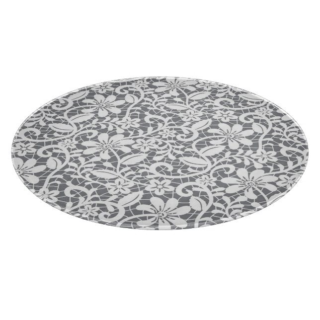 Planche À Découper Dentelle blanche 1 (Coin)