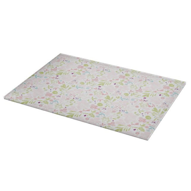 Planche À Découper déploiement de motif floral (Coin)