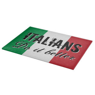 Planche À Découper Des Italiens il améliorent le conseil vintage de