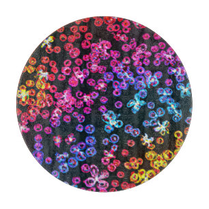 Planche À Découper Design d'art néon coloré, Acheter maintenant