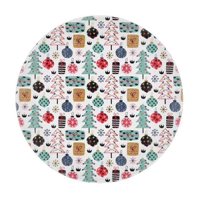 Planche À Découper Design de Noël (Devant)