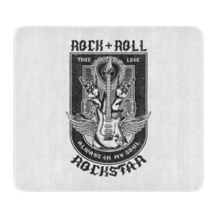 Planche À Découper Design Guitar Rock