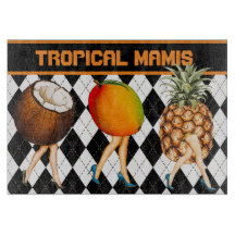 Dessin Fruits Tropicaux Dames En Noir & Blanc