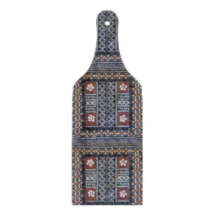 Planche à découper d'impression de Barkcloth de