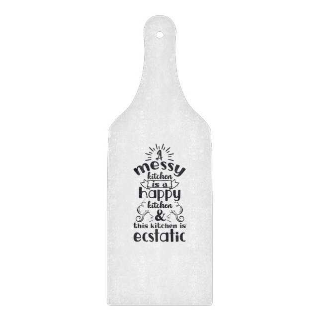 Planche À Découper Dire drôle malpropre d'humour de cuisine de (Devant)