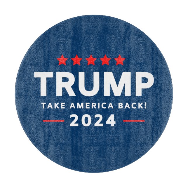 Planche À Découper Donald Trump 2024 et l'Amérique (Devant)