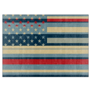 Planche À Découper Drapeau Américain 3