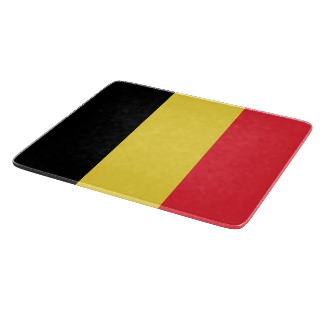 Planche À Découper Drapeau belge (Coin)