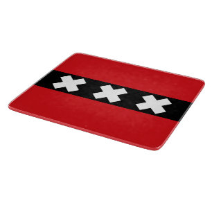 Planche À Découper Drapeau d'Amsterdam
