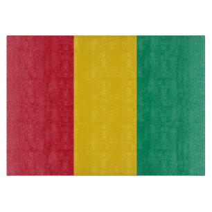 Planche À Découper Drapeau de Guinée
