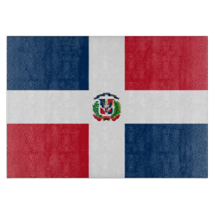 Planche À Découper Drapeau de la République Dominicaine