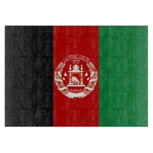 Planche À Découper Drapeau de l'Afghanistan