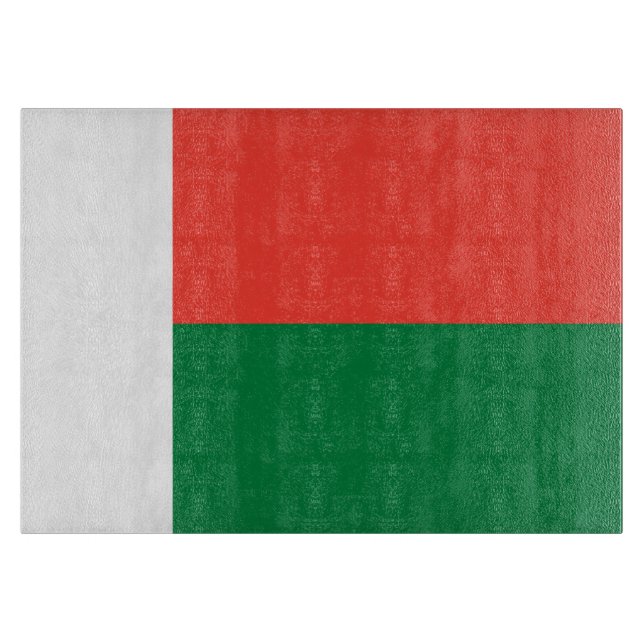 Planche À Découper Drapeau de Madagascar (Devant)