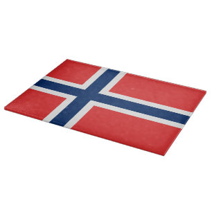 Planche À Découper Drapeau de Norway