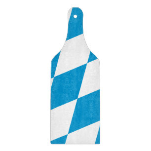 Planche À Découper Drapeau de pagaie en verre de Bavière