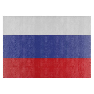 Planche À Découper Drapeau de Russie