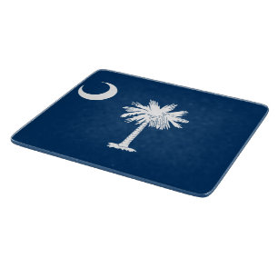 Planche À Découper Drapeau d'État de Caroline du Sud
