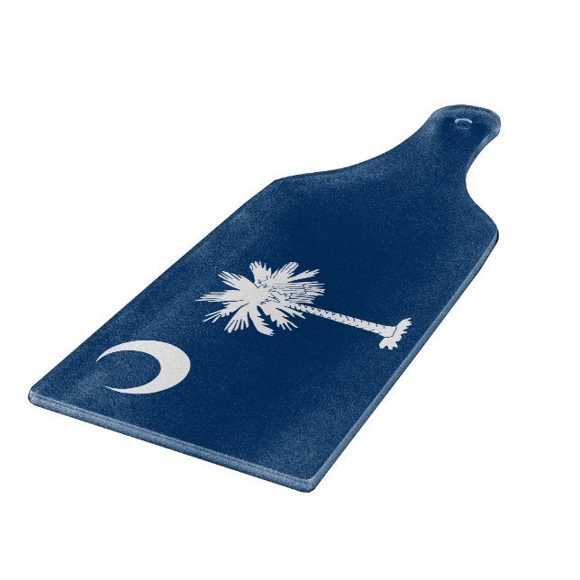 Planche À Découper Drapeau d'état de la Caroline du Sud (Coin)