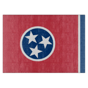 Planche À Découper Drapeau d'État du Tennessee, États-Unis