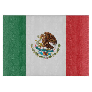 Planche À Découper Drapeau du Mexique