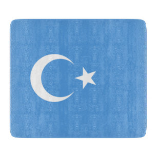 Planche À Découper Drapeau ouïghour du Turkestan oriental (Uyghurista