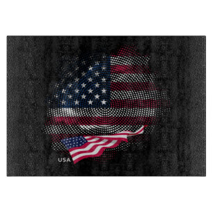Planche À Découper Drapeau USA