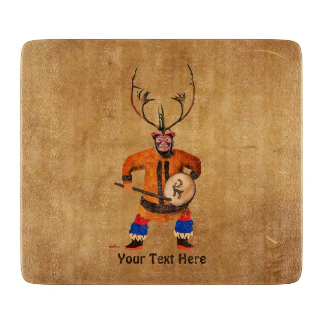 Planche À Découper Drumming Shaman (Devant)