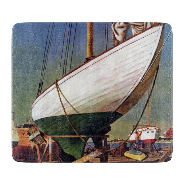 Planche À Découper Dry Dock par John Atherton (Devant)