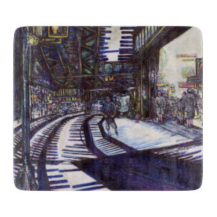 Planche À Découper Dusting the Piano