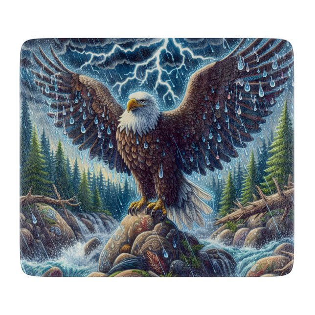 Planche à découper Eagle Art (Devant)