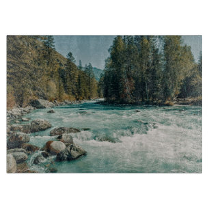 Planche À Découper Eau   Rivière Kucherla, Altaï