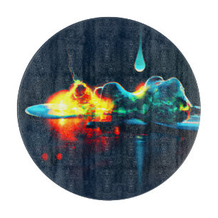 Planche À Découper Éclairage Liquide