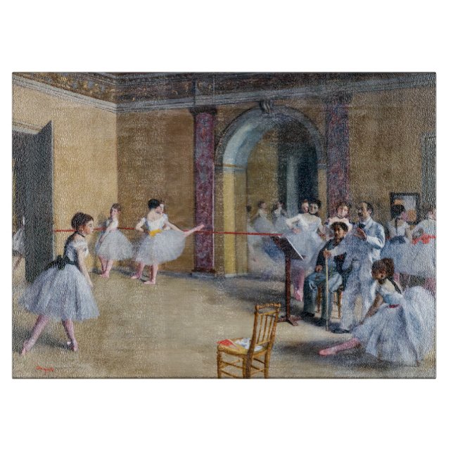 Planche À Découper Edgar Degas - Dance Foyer, Opéra rue Le Peletier (Devant)