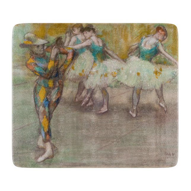 Planche À Découper Edgar Degas - Harlequin Dance (Devant)