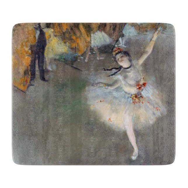 Planche À Découper Edgar Degas - L'Étoile / Danseur sur scène (Devant)
