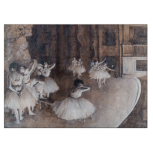 Planche À Découper Edgar Degas - Répétition de ballet sur scène