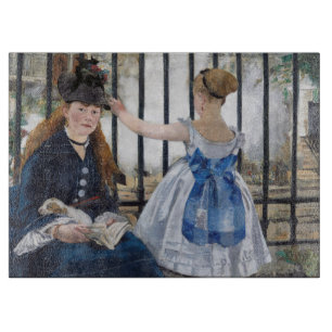 Planche À Découper Edouard Manet - Le Chemin De Fer