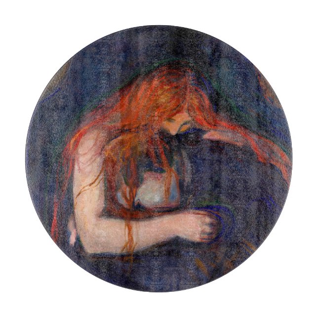 Planche À Découper Edvard Munch - Vampire / Amour et douleur (Devant)