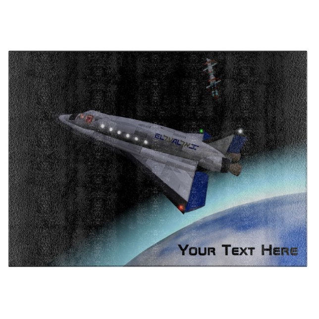 Planche À Découper El Al Space Shuttle (Devant)