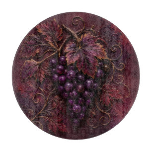Planche À Découper Élégance du vignoble royal