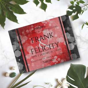 Planche À Découper Élégant 40ème 80ème anniversaire de Ruby Mariage