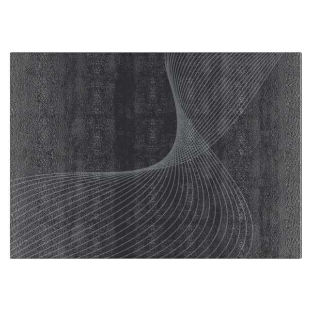 Planche À Découper Elégant, chic, simple, moderne motif graphique (Devant)