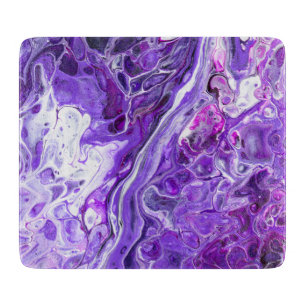 Planche À Découper Élégant Dentelle folle 7 - Violet Ultra Violet