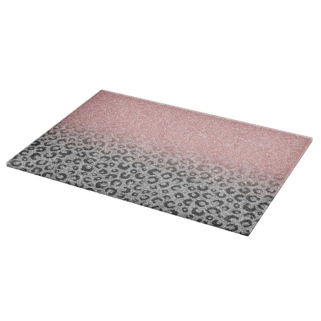 Planche À Découper Élégant Rose Gold Parties scintillant Empreinte de (Coin)