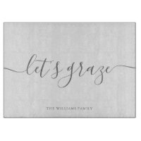 Élégant Script moderne Gris Plat de la famille de