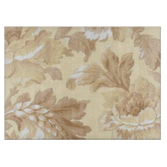 Planche À Découper Élégant tableau de coupe de feuilles (Devant)