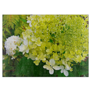 Planche À Découper Élégante Chartreuse Vert Limelight Hydrangea