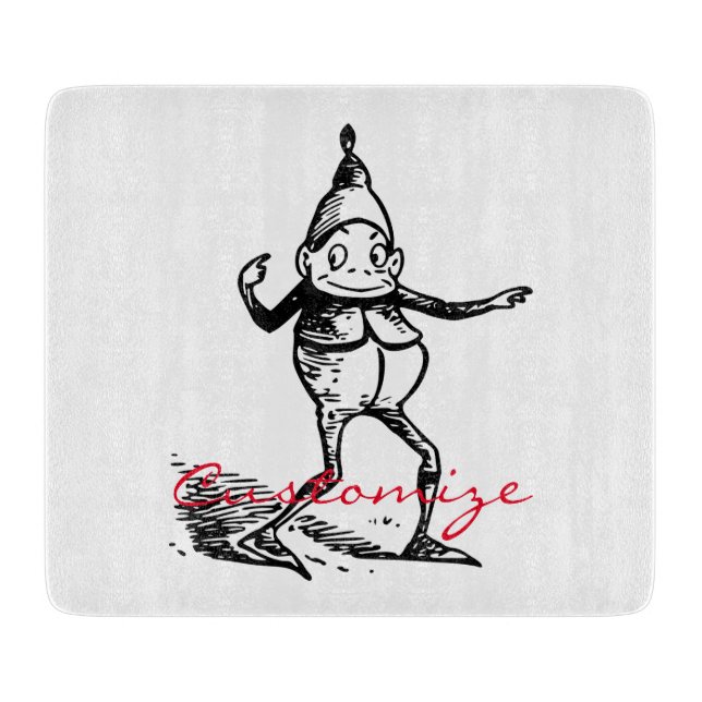 Planche À Découper Elf Gnome Thunder_Cove (Devant)