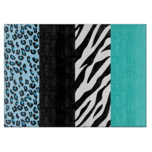 Planche À Découper Empreinte de léopard, Zebra Print, Poster de anima